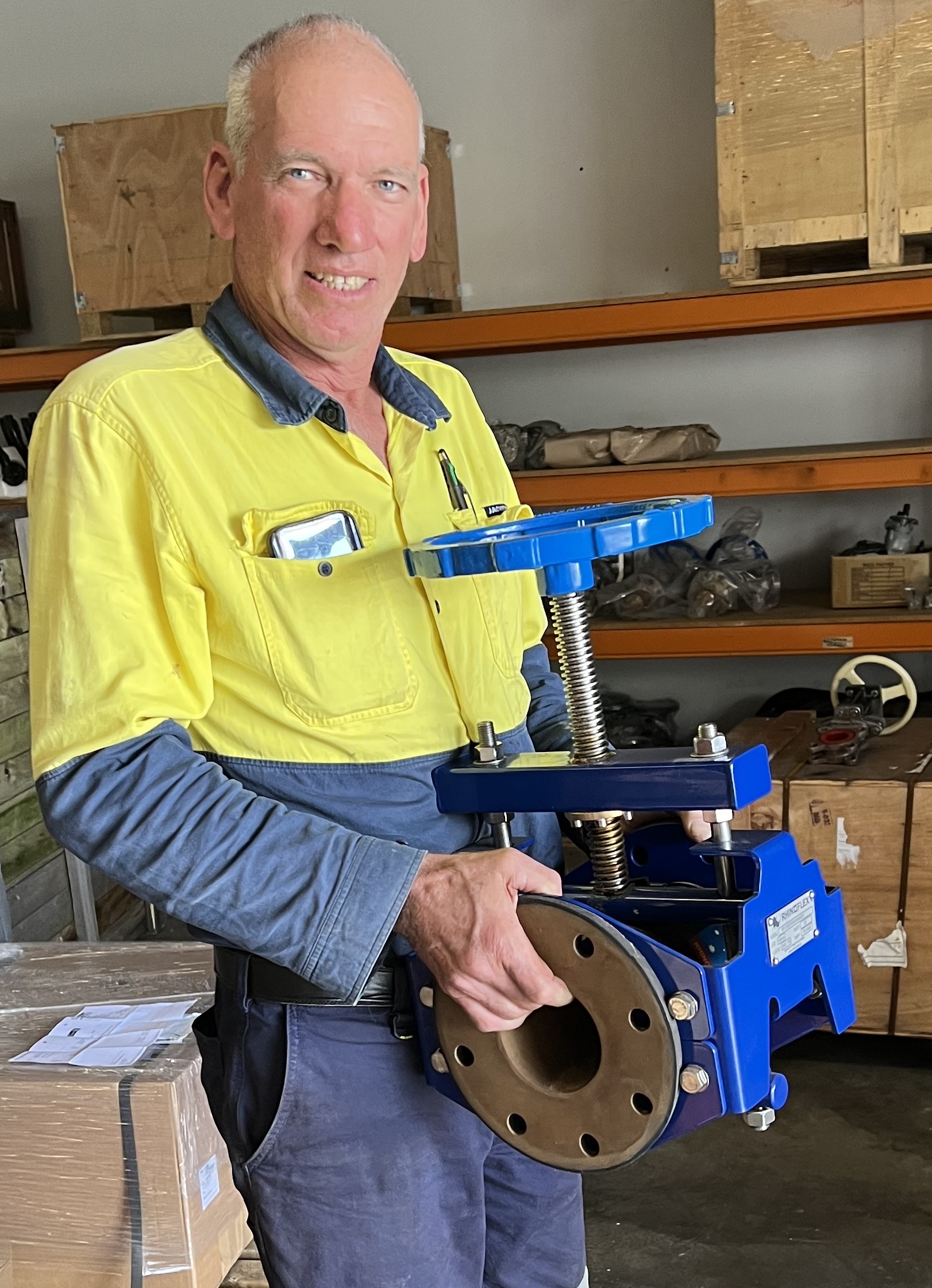 RHINOFLEX Pinch Valve - Open Frame Body Model Demonstration